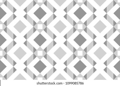 Geo seamless pattern, ethnic ornament, seamless fabric print, colorrful geometric bacckground, grey monochrome background