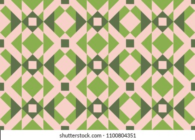 Geo seamless pattern, ethnic ornament, folk motif, seamless fabric print, festive geometric patchwork, tapestry background