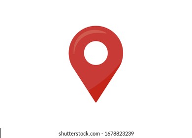 Geo tag icon isolated. Symbol, logo illustration for mobile concept and web design.