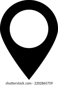Geo Tag Position Location Outline Icon Symbol 
