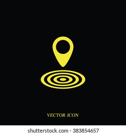 Geo targeting icon.