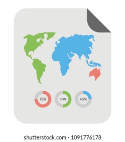 
Geographic analysis and presentation of geographical details 
