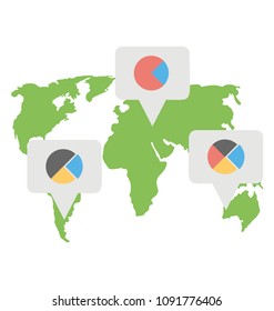 
Geographic analysis and presentation of geographical details 
