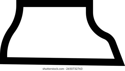 ícone geográfico, ícones de natureza linear minimalista com montanhas, ondas, rotas e ferramentas geográficas para orientação contínua de viagens, Negócios, Comunicação Global. Para design de página móvel e da Web