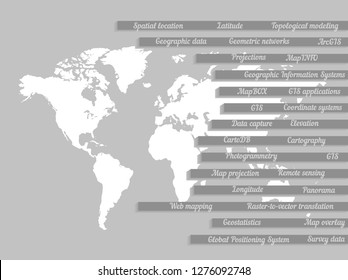 Geographic information systems, gis, cartography and mapping. Web mapping. GIS day