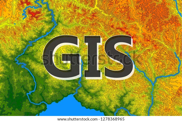 地理情報システム Gis 地図作成 マッピング ウェブマッピング Gisデー のベクター画像素材 ロイヤリティフリー