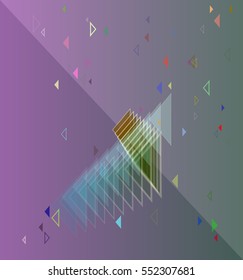 geographic vector background of fine line, several request into graph