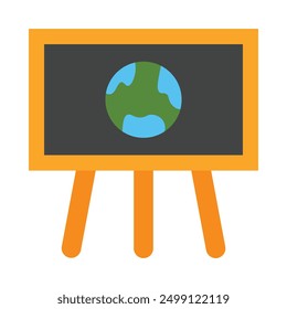 Geography Flat Icon Design For Personal nad Commercial Use