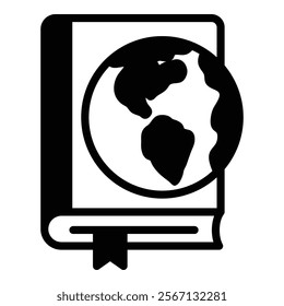 Geography Icon Element For Design
