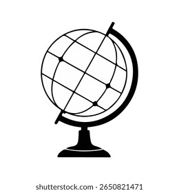 Geography image vector icon logo