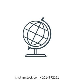 geography line icon