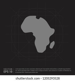Geography map icon - Black Creative Background - Free vector icon