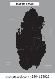 Geography politics map of countries. Map of country with capital, state capital and major city.