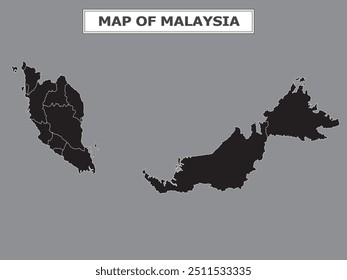 Geography politics map of countries. Map of country with capital, province or state capital, major cities and town.