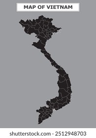 Geography politics map of countries. Map of country with capital, province or state capital, major cities and town.
