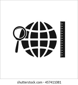 Geography school icon