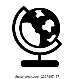Geography Vector Glyph Icon For Personal And Commercial Use.
