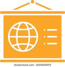 Geography vector icon. Can be used for printing, mobile and web applications.