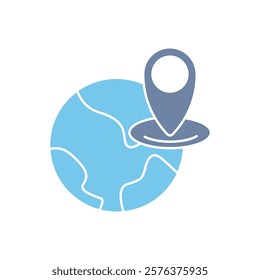 
geolocation concept line icon. Simple element illustration. 
geolocation concept outline symbol design.