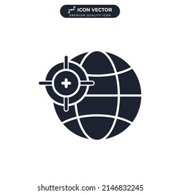 geolocation icon symbol template for graphic and web design collection logo vector illustration