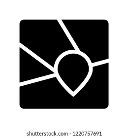 Geolocation icon. Trendy Geolocation logo concept on white background from Maps and Locations collection. Suitable for use on web apps, mobile apps and print media.
