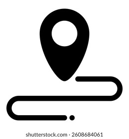 Geolocation map mark, map pin location