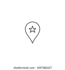 Geolocation star Icon