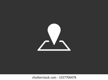 Geolocation vector icon. Geolocation for phone icon. Geolocation for the Navigator icon. Geolocation for online search. badge icon 10 eps. Lorem Ipsum.