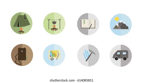 Geological icons