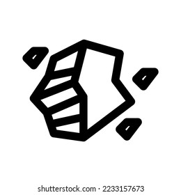 Geology Icon Vector Symbol Design Illustration