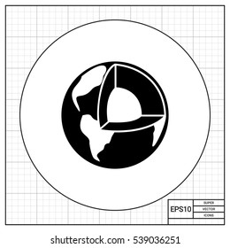 Geology simple icon