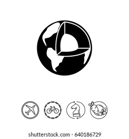 Geology simple icon