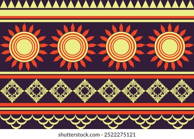 Geomagnetic native pattern Fabric Abstract Patterns, Hand American Tribal ethnic design Backgrounds, Modern Tribal  for Rugs, Pillow Cases, Shirts, Pants and more.