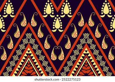 Padrão nativo geomagnético Tecido Padrões abstratos, Mão americano Tribal étnica design fundos, Tribal moderna para tapetes, almofadas Cases, camisas, calças e muito mais.