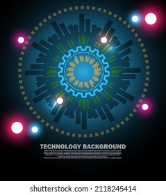 Geomatic technology connects the future Digital data, abstract, simple, futuristic, modern, design vertical background EP12.hi-tech communication concept innovation background vector