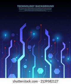 Geomatische Technologie verbindet die Zukunft Digitale Daten, abstrakte, einfache, futuristische, moderne, Design-vertikale Hintergrund EP18.Hightech-Kommunikationskonzept Innovation Vektorgrafik-Hintergrund 