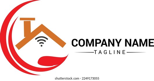 geomatric abstrac logo design vector