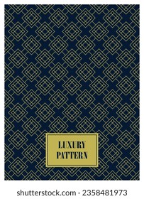 Geomatric Abstract Square Seamless Pattern