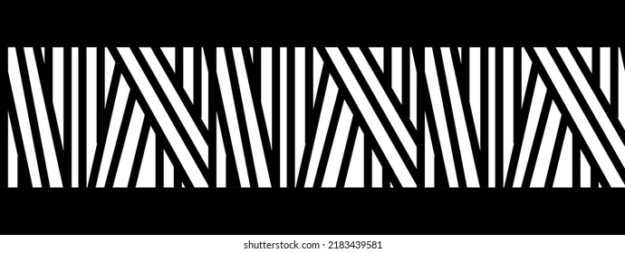 Geomatric Border Design for Textile Print