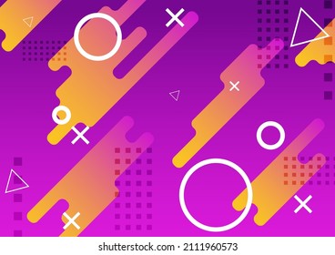 geomatric creative background design with modern and bright color,vector illustration