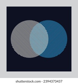 Geomatric shape for background or artificial design