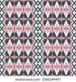 Geomatrick Pattern and Background. Vector Illustration digital file download for print, printable, rug, wallpaper, background, decoration, textile and many projects.