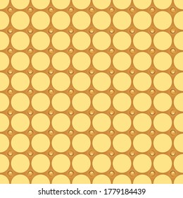 geometeric 3d yellow textile pattern vector illustration