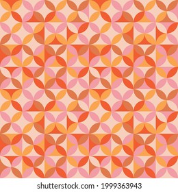 Geometri minimalistic seamless patterwith simple shape and figure. Abstract vector pattern design in Scandinavian style for web banner, business presentation, branding package, fabric print, wallpaper