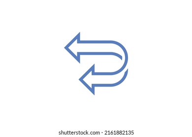Vector de logotipo de monolina moderna de Geometri