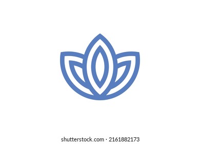 Geometri Modern Monoline Logo Vector