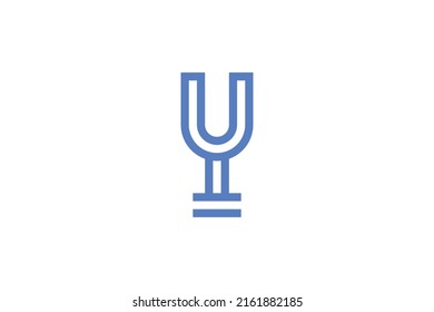 Geometri Modern Monoline Logo Vector