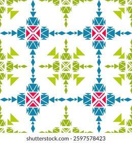 geometri seamless pattern vector design