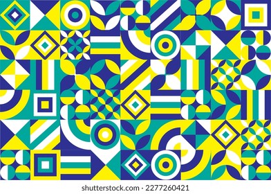 geometrische Formen, Hintergrund, Formen, Symbol, Walzergeometrie