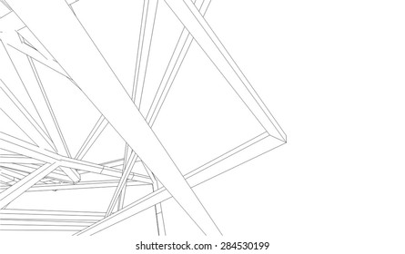 geometric 3d background